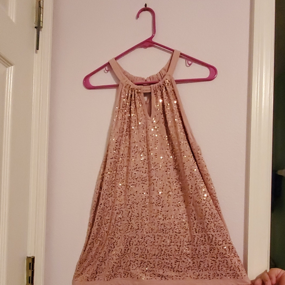 Sequin top